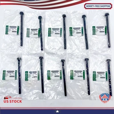 10X OEM Cylinder Head Bolts for LAND ROVER LR4 Range Rover Range Rover Sport USA - Изображение 1 из 4