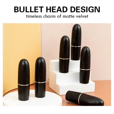 Women Lipstick Festival Makeup Matte Fashion 1Pcs Matte Finish Lip Makeup - Image 1 of 4