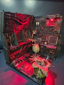 "Diorama personalizado de la película The ALIEN escala 1:10 ideal para figuras de acción de 7" - ¡ÚNICO! - Imagen 1 de 9