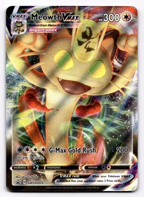 Meowth VMAX - SWSH: Sword & Shield Promo Cards - Pokemon NM SWSH005 - Image 1 of 2