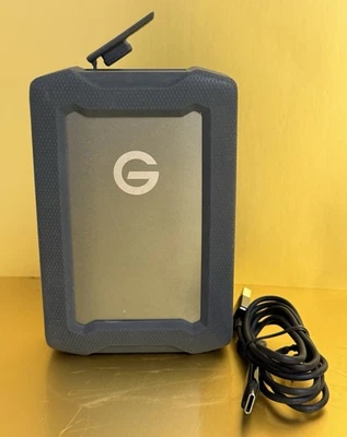 SanDisk Professional 6TB G-Drive Portable External HDD (SDPHE1G-006T-D-6D) Gray - Image 1 of 4