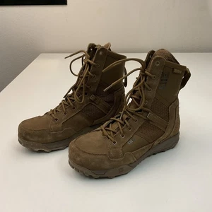 5.11 Tactical A/T 8” WP Non Zip Boot 12445 Dark Coyote US 10 W - Picture 1 of 7