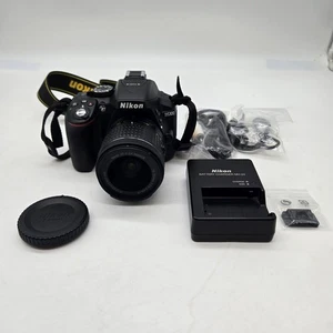 Nikon D5300 Black Digital SLR Camera with 18-55mm Lens (Shutter count 246) - Foto 1 di 19