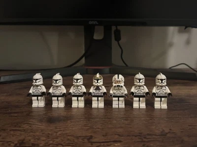 Lego Star Wars: Phase 1 Clone Trooper Minifigure Lot SW0201 (See Desc) - Image 1 of 4
