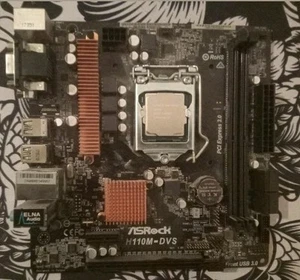 Asrock H110m-dvs Mainboard - Photo 1/1