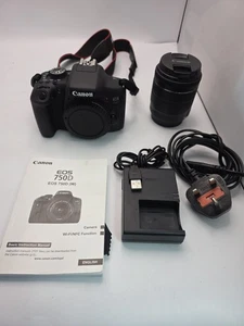 Canon EOS 750D 24.2MP DSLR-Kamera + Canon EFS 18-55 - VOLLSTÄNDIG GETESTET - Bild 1 von 5