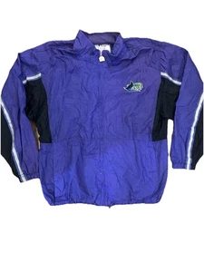 Vintage Tampa Bay Rays 90's Full Zip Lightweight Lined Jacket MLB Rare Baggy Med - Bild 1 von 6