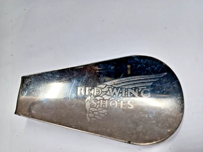 Vintage Red Wing Shoes Steel Shoe Horn Advertising Boot Promotional - Image 1 of 4