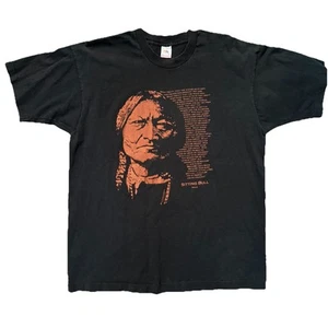 VTG 80s Mosquitohead T Shirt Sitting Bull XL Fruit Of The Loom USA Single Stitch - Bild 1 von 20