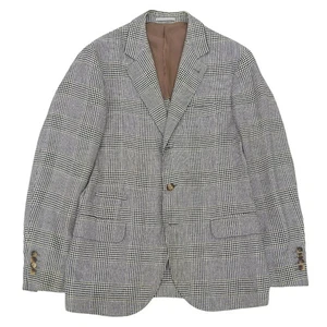 Brunello Cucinelli Linen Wool Silk Blazer Jacket 46 Made in Italy 2019 SS Used - Picture 1 of 12