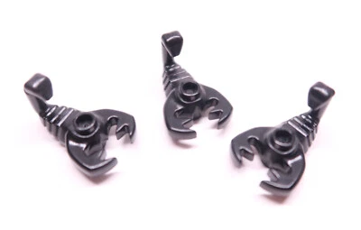 3 New LEGO Desert Insect 3 Lot SCORPION Villain BUG Stinger Pinchers Black Ed! - Image 1 of 2