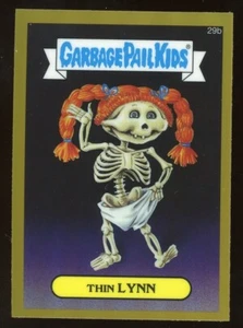 THIN LYNN 2013 GPK Garbage Pail Kids Chrome 29b GOLD REFRACTOR SP - RARE - Picture 1 of 2