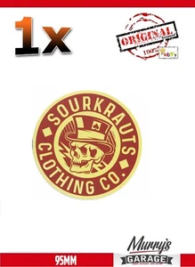SOURKRAUTS Clothing Aufkleber Sticker Decal Tuning Wörthersee VAG GTI VR6 - Picture 1 of 2