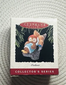 Hallmark Keepsake Ornament Owliver 2nd in Series 1993 - Picture 1 of 1