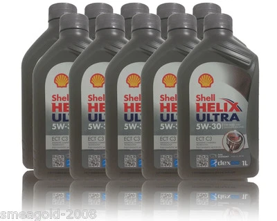 Shell Helix Ultra ECT C3 5W 30 10 x1 L. Motoröl BMW LL04 MB 229.51 - Bild 1 von 3