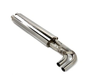 Sistema de escape de salida lateral de acero inoxidable Austin Healey BN4, BN6, BN7, BT7, BJ7 - Imagen 1 de 2