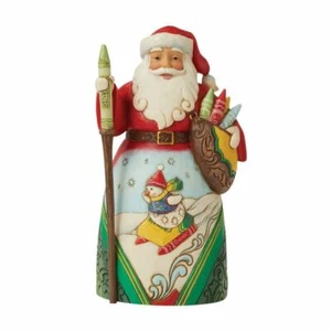 Jim Shore Crayola Santa con escena de trineo - 6009133 - Imagen 1 de 2
