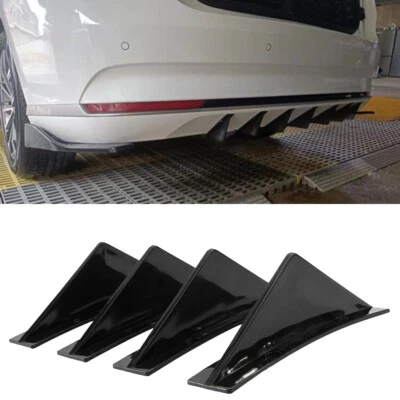For Mercedes-Benz GLA180 GLA200 GLA250 Rear Bumper Lip Diffuser Spoiler Splitter - Image 1 of 4