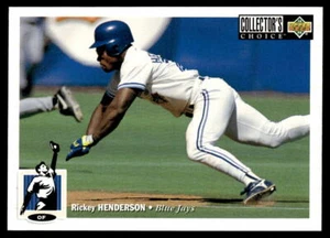 1994 Collector's Choice #131 Rickey Henderson Toronto Blue Jays MINT - Picture 1 of 2