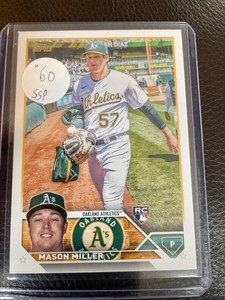 2023 Topps Update Mason Miller SSP Oakland Athletics