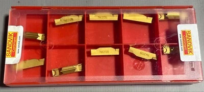 Sandvik Coromant N123K2-0600-0008-TM 2135 Grooving Insert - Pack of 10 - Image 1 of 2