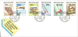 New Zealand FDC 1987 Tourism Wanganui Bureau HS - Picture 1 of 2