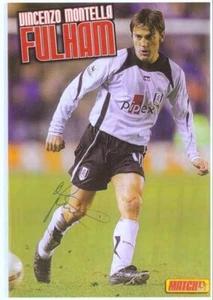 Vincenzo Montella - Fulham - Imagen firmada - Certificado de autenticidad (28073) - Imagen 1 de 1