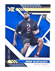 2020 Panini XR Blue #159 Ross Blacklock RC 183/199 Houston Texans - Picture 1 of 2