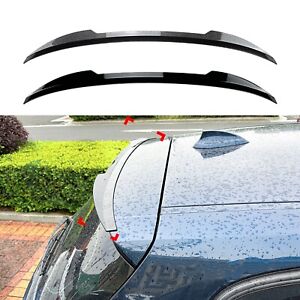 1x Black Rear Spoiler Lip Roof Wing For BMW 1 Series F20 F21 2011-2021 118i 120i