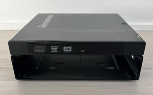Lenovo ThinkCentre Tiny PC External USB DVD-RW M93P With M73 Mounting Bracket - Picture 1 of 5