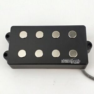 4String Wilkinson MOM4 Bass Humbucker Pickup for Music Man Electric Guitar Black