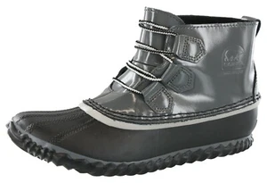 BOTAS DE CUERO IMPERMEABLES SOREL OUT 'N ABOUT COLOR GRAFITO - Imagen 1 de 5
