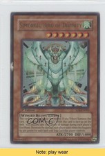 2006 Yu-Gi-Oh! Lord the Storm 1st Edition Simorgh Bird of Divinity READ 0e1
