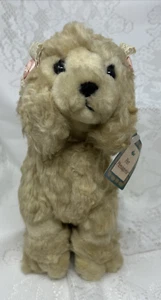 VTG Russ Berrie Gigi Tan 9" Plush Poodle Puppy Dog Stuffed Animal Pet Menagrie - Picture 1 of 9