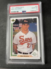 1991 UPPER DECK #65 MIKE MUSSINA RC HOF PSA 10 YANKEES GEM MINT