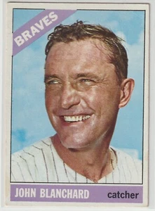1966 Topps - JOHN BLANCHARD - #268 - Atlanta Braves - Picture 1 of 2