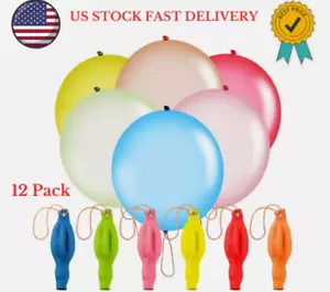 12 Punch Balloons Punching Balloon Heavy Duty Party Favors For Kids 18 Inch US - Picture 1 of 17