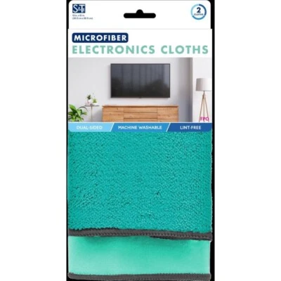 Schroeder & Tremayne Microfiber Electronics Cleaning Cloth Machine Washable NEW!
