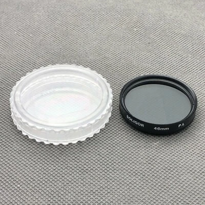 SOLIGOR 46mm P.L. Polariser Filter  - Image 1 of 4
