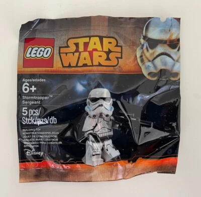 LEGO 5002938 Star Wars Stormtrooper Sargento Polybag -Novo em Bolsa Selada - Imagem 1 de 2