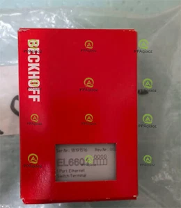 BECKHOFF EL6601 1-port ethernet switch terminal . NEW IN BOX , DHL/UPS/FEDEX - Picture 1 of 5