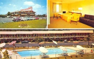 Waldorf MD Waldorf Motor Court Restaurant Multi-View Postcard - Picture 1 of 2
