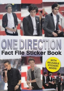 ONE DIRECTION - FACT FILE STICKER BOOK - NEW & SEALED - Imagen 1 de 2