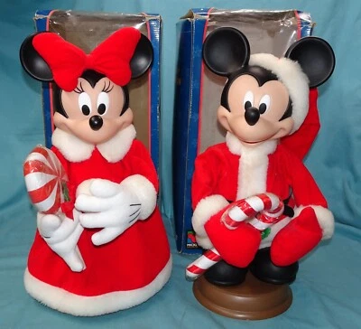 READ  VTG Santas Best Mickey Minnie Mouse 17" Animated Candy Cane Unlimited 1996 - Image 1 of 4