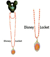 Disney necklace oval aurora locket authentic disneyana collectibles pendant New