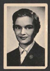 Tarjeta coleccionable Dandy Gum - Serie de películas - Rara versión sueca E 42 - Eva Henning - Imagen 1 de 2