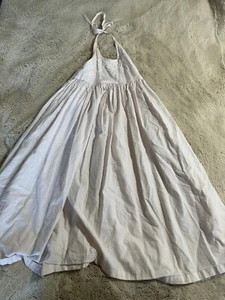 Doll Cake White Dress Girls Size 7 Flowy A Line Ruffled - Picture 1 of 4