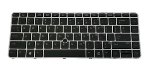 Original HP EliteBook 840 G3 G4 745 G3 G4 Backlit / Pointer Keyboard 819877-001 - Picture 1 of 1