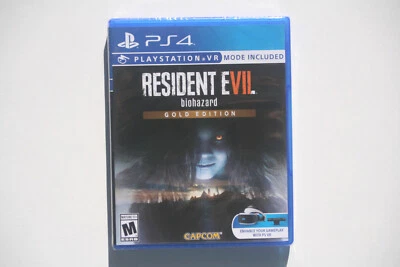 Resident Evil 7 Biohazard Gold Edition PS4 US NTSC New Factory Sealed Y-Fold - Image 1 of 4
