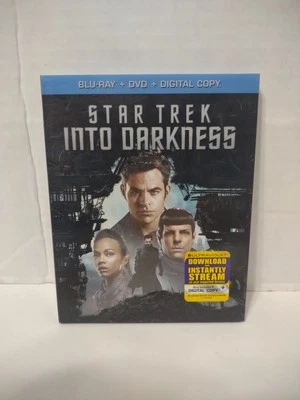 Star Trek Into Darkness (Blu-ray/DVD, 2013) w/Slipcover, Chris Pine, Zoe Saldana - Image 1 of 4
